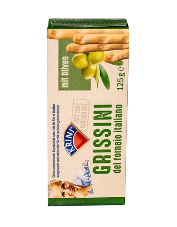 Krini Grissini del Fornaio Oliven 125 gr