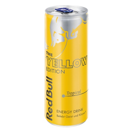 Red Bull Yellow Edition Tropical 24x0,25l Pfand