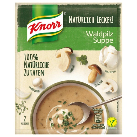 Knorr Natürlich Lecker Waldpilz Suppe 57g