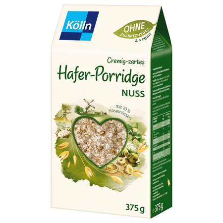 Kölln Hafer-Porridge Nuss 375g