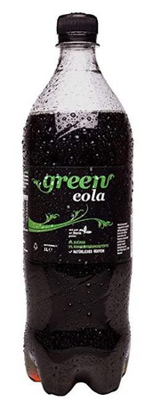 green cola 6x1,0l  *   0 Zucker , nur 2 Kalorien pro Flasche