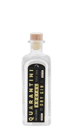 Quarantini Gin Social Dry Gin 42% 0,5l