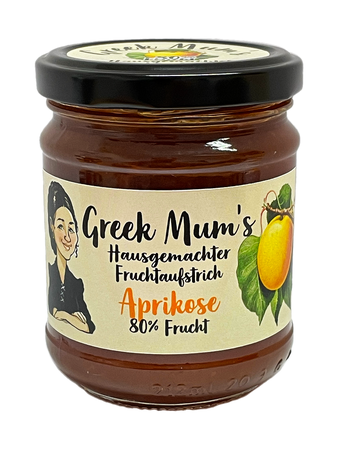 Greek Mum's Aprikose 80% Frucht, 240gr