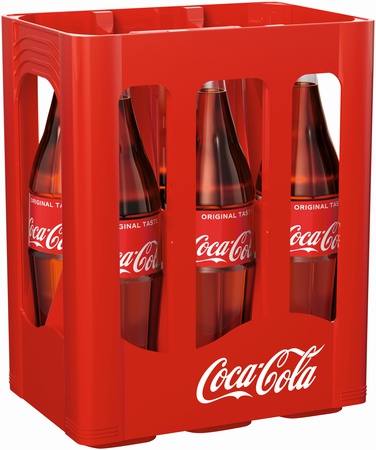 Coca Cola 6x1,0l Glas MW