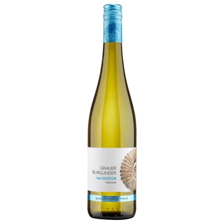 Grauburgunder Weißwein Kalkstein trocken 0,75l (Pfalz, Grauer Burgunder, trocken, Qualitätswein)
