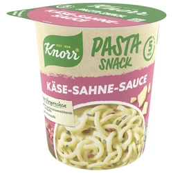 Knorr Pasta Snack Käse-Sahne-Sauce 1 Portion (Spaghetti in Käse-Sahne-Sauce)