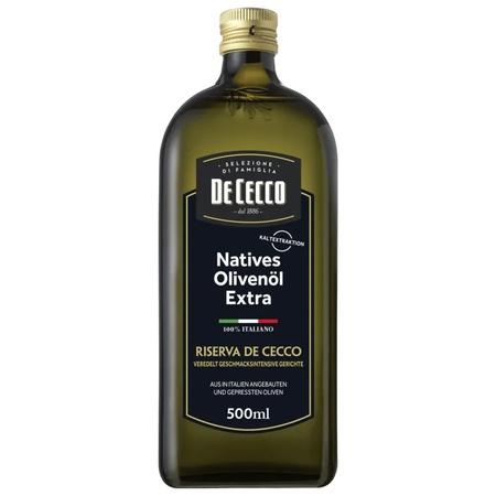 De Cecco Olivenöl Riserva de cecco 500ml - erste Güteklasse