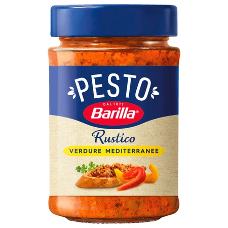 Barilla Pesto Rustico Mediterraneo 200g