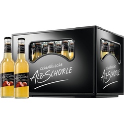 Alb Schorle Apfel naturtrüb 24x0,33l