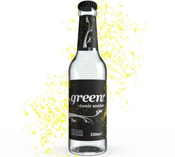 green tonic water 24x0,33l Glas