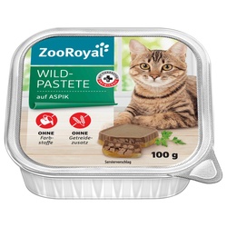 ZooRoyal Wildpastete auf Aspik 100g