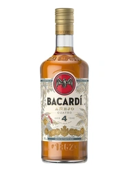 Bacardi Cuatro 4 Jahre 40% 1l  (Vorbestellung)