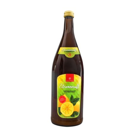 Bayernwald Zitronensaft 100% 1,0l Literflasche