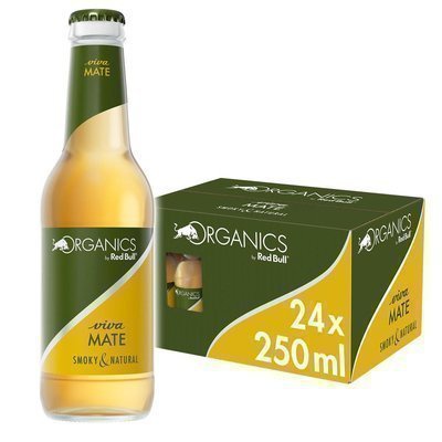 Red Bull Organics Bio Viva Mate 24x0,25l Glas