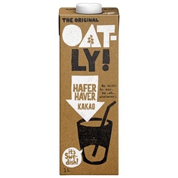 Oatly Haferdrink Hafer Kakao 1l (Frei von Milch und Soja 100% pflanzlich)