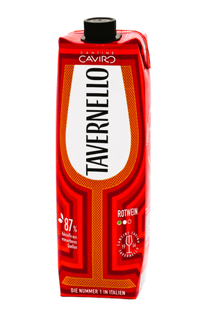 Tavernello Rosso Rotwein Tafelwein trocken 1l (Italien)