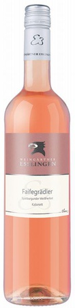 Esslinger Faifegrädler Spätburgunder 0,75l (Esslinger Schenkenberg, Weißherbst, halbtrocken)