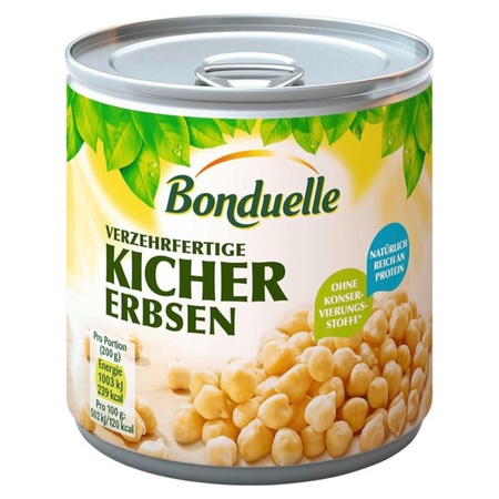 Bonduelle Kichererbsen Verzehrfertig 265gr