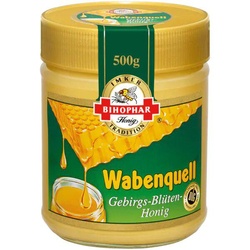 Bihophar Wabenquell Gebirgs-Blüten-Honig 500g