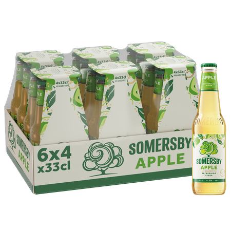 Somersby Apple Cider 4,5%  6x4x0,33l Pfandfrei