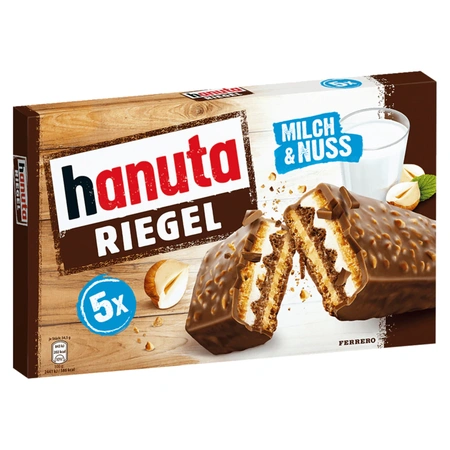 Hanuta Riegel 5 Stück 172,5g