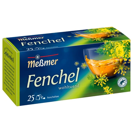 Meßmer Tee Fenchel 75g, 25 Beutel