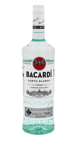 Bacardi Weisser Rum Carta Blanca 1,0l