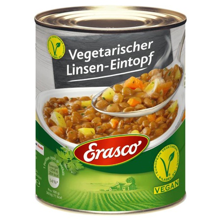 Erasco Linsen Eintopf vegetarisch 800g
