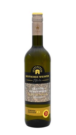 Deutsches Weintor Grauer Burgunder 0,75l (Pfalz, Grauer Burgunder, trocken, Qualitätswein)