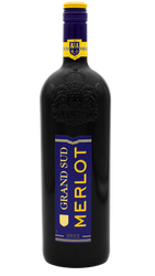 Grand Sud Rotwein Merlot trocken 1l (Frankreich, Rotwein)