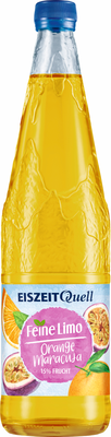 Eiszeitquell Feine Limo Orange Maracuja 9x0,75l