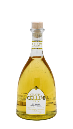 Grappa Cellini Oro 38%  0,7l