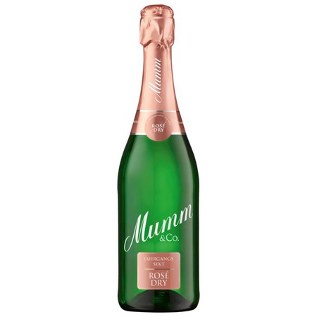 Mumm & Co Sekt Rose dry trocken 0,75l