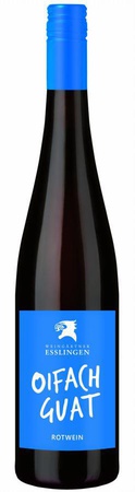 Esslinger Oifach guat Rotwein 0,75l (Esslinger Schenkenberg, Rotwein, halbtrocken)