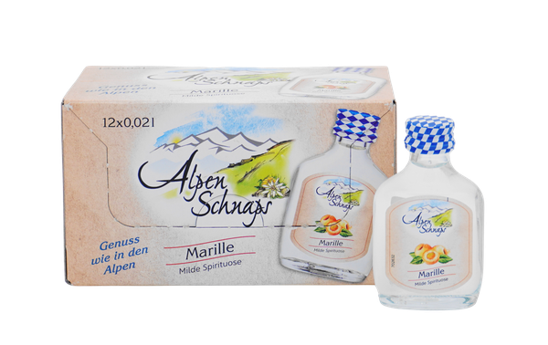 Alpenschnaps Marille 12x0,02l