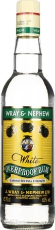 Wray & Nephew White Overproof Rum 63% 0,7l