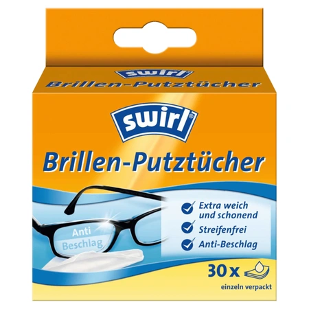 Swirl Brillen-Putztücher 30 Stück