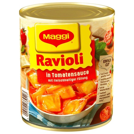 Maggi Ravioli in Tomatensauce 800g