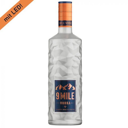9 Mile Vodka 1,0l (inkl LED)
