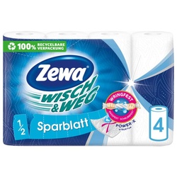 Zewa Wisch & Weg Sparblatt 4x74 Blatt