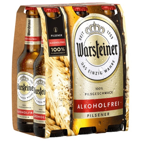 Warsteiner Alkoholfrei 6x0,33l