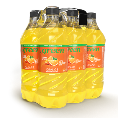 Green Orange  6x1,0l PEW Shrink