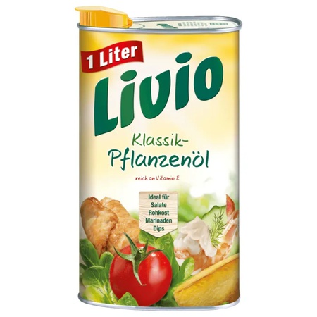 Livio Klassik-Pflanzenöl 1l
