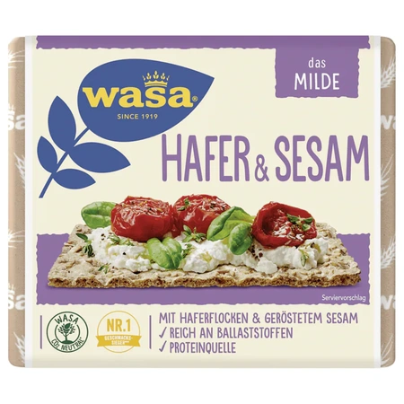 Wasa Knäckebrot Hafer & Sesam 230g