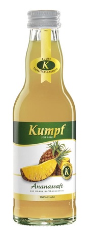 Kumpf Ananassaft 12x0,2l Glas