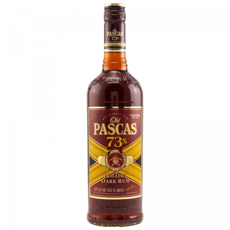 Old Pascas Jamaica Dark Rum 73% 1l