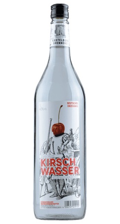 Kastelburg Kirschwasser 40% 1,0l Flasche