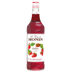 Monin Erdbeer Sirup 1,0l Literflasche