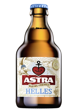 Astra kleine Freiheit Helles 20x0,33l neue Kiste
