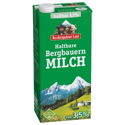 Berchtesgadener Bauernmilch H-Milch 3,5% 1l